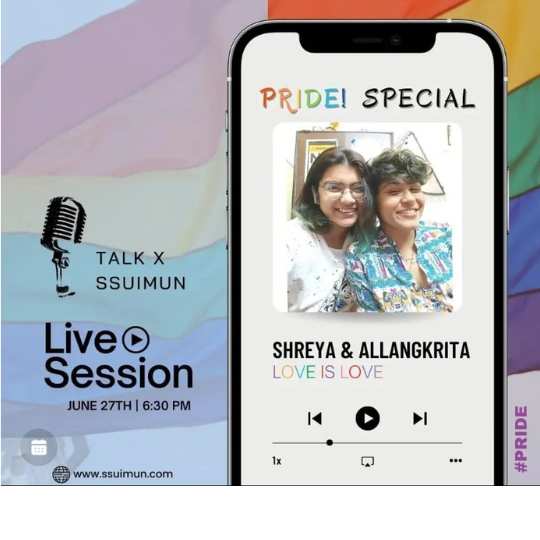 Talk X SSUIMUN - Shreya & Allangkrita