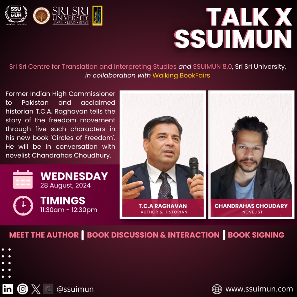Talk X SSUIMUN - T.C.A. Raghavan