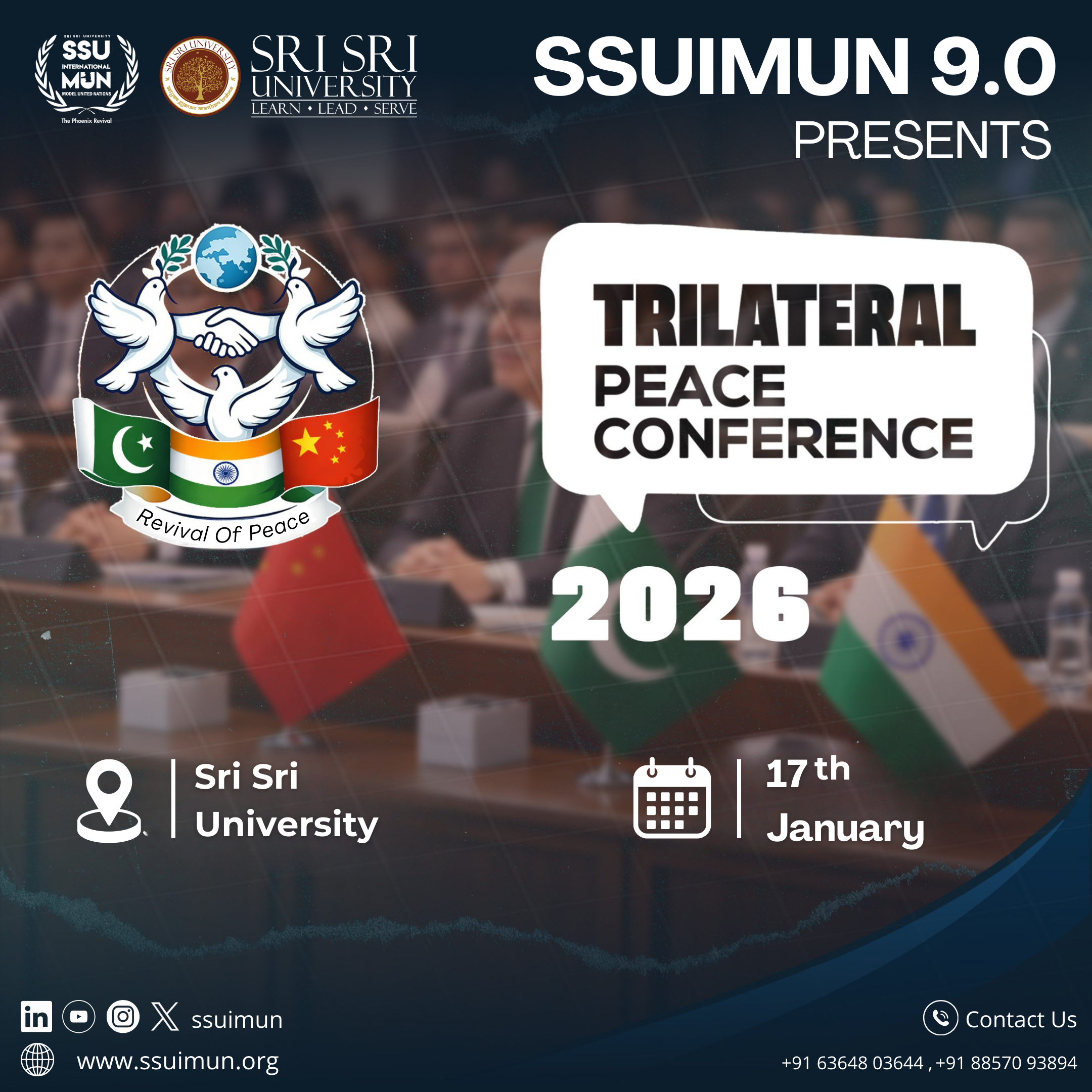 Trilateral Peace Conference Poster